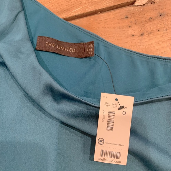 The Limited One shoulder satin dress - Picture 5 of 5